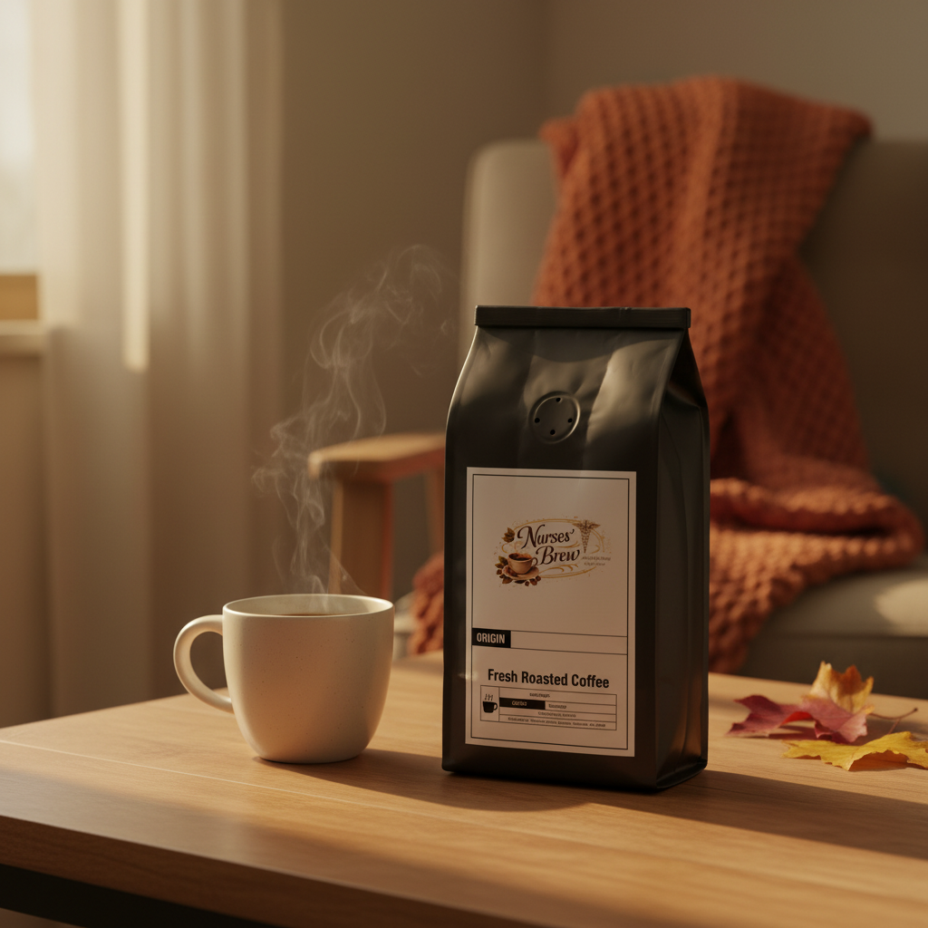 Single Coffee Bag Cozy Lifestyle